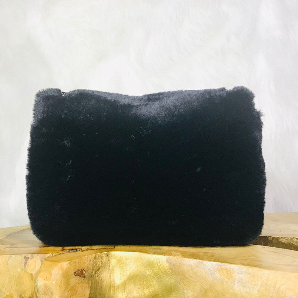 Michael Kors Tina Shoulder Flap Fur Bag - Picture 4 of 8